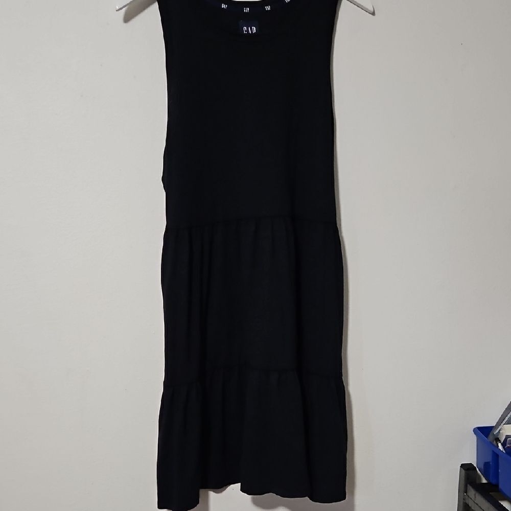 GAP Black Sleeveless Sundress for Cocktail